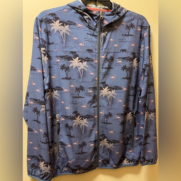 MARGARITAVILLE ISLAND GIII JACKET WOMEN ZIP-UP LONG SLEEVE HOODIE COLOR BLUE M - Picture 10 of 15